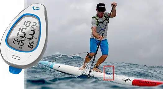 SUP mit GPS Tracking