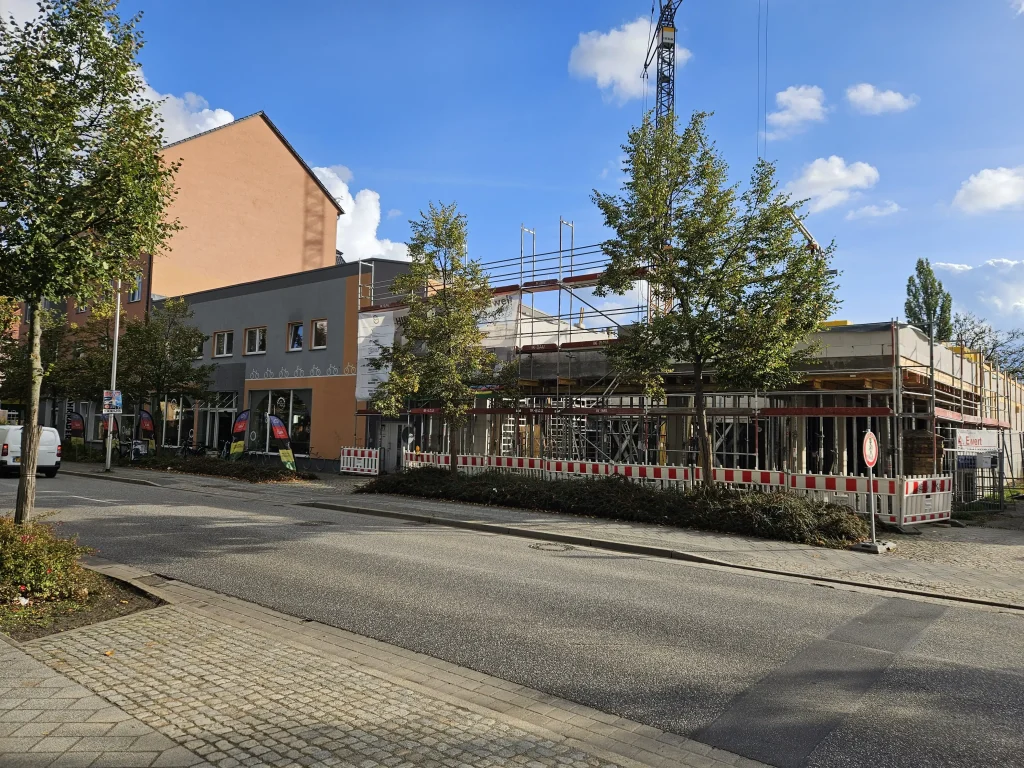 Baustelle Fahrradcenter