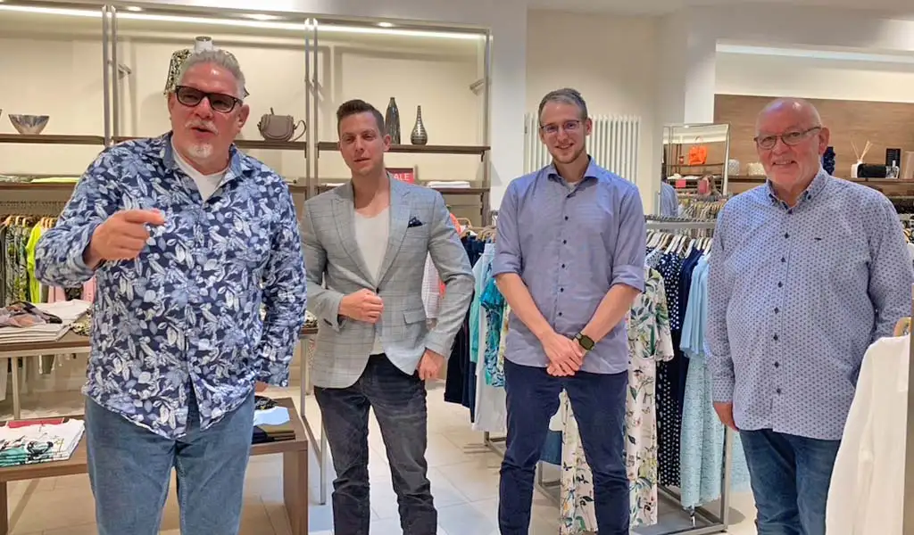 Team Lenzenhuber und Frank Rehme vom gmv team