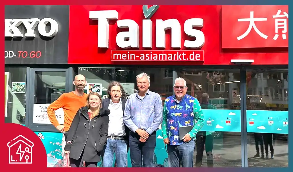 Das Team von Tains und Mittelstand-Digital Zentrum Handel
