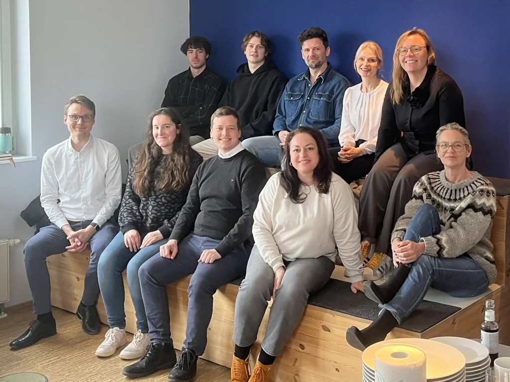 Besuch beim Unternehmen
