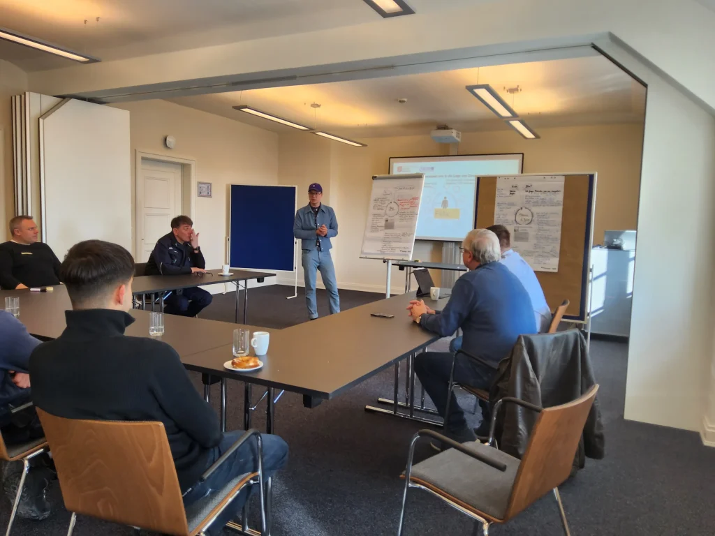 Vorstellung der Gruppenarbeit im Plenum