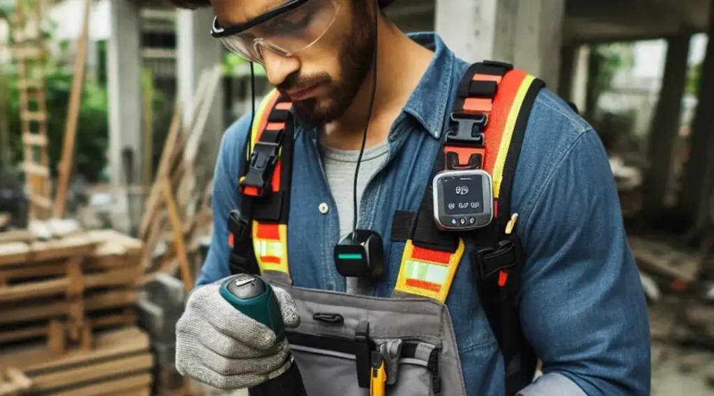 Werker mit Wearables