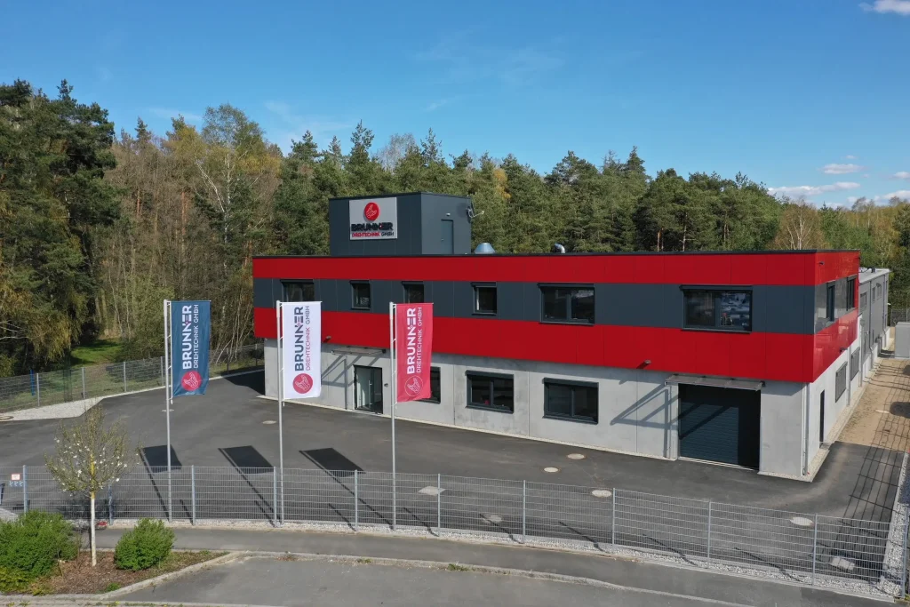 Frontansicht der BRUNNER Drehtechnik GmbH