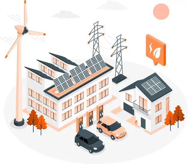 Hilfsmittel, um die Entwicklung nachhaltiger und ressourcen- und energieeinsparender Objekte