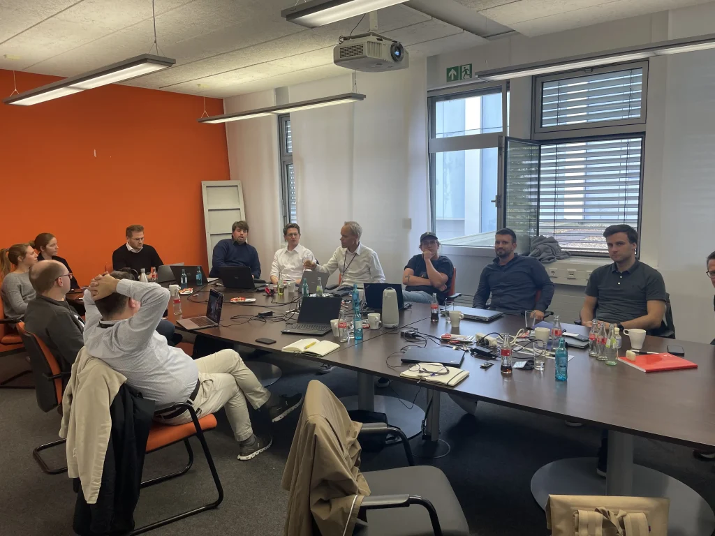 Bild während des Workshops
