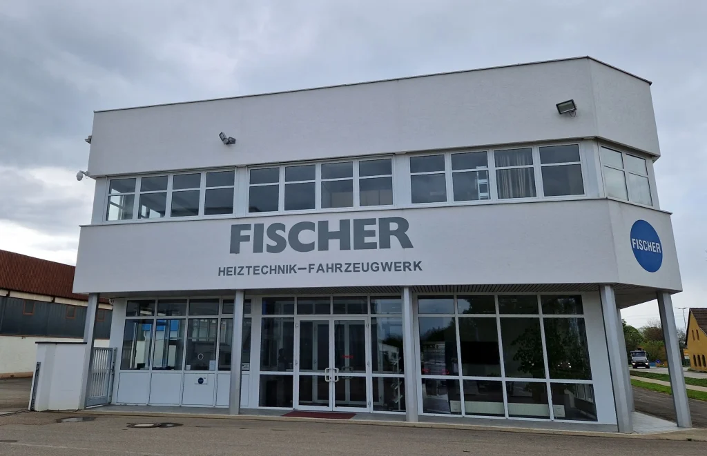 Hauptgebäude der Georg Fischer GmbH & Co KG in Frontalansicht