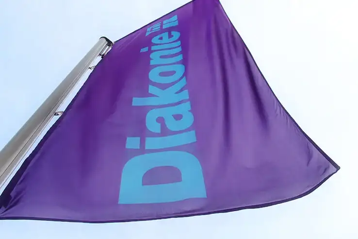 Fahne Diakonie Baden