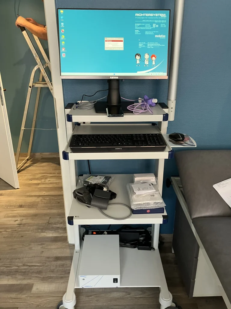 Einrichtung Serverschrank