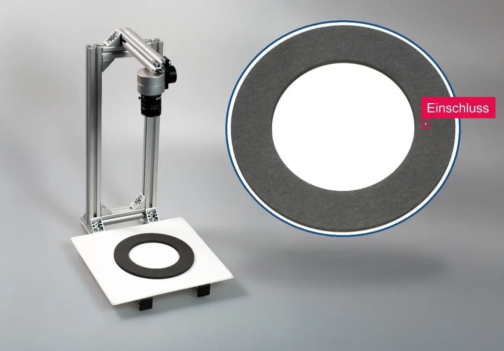 Prüfstand zur automatisierten, optischen Qualitätskontrolle